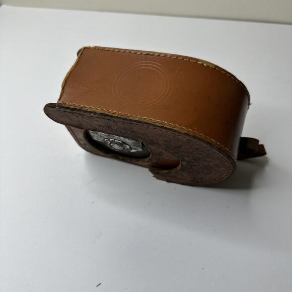 Kodak Brownie Turret f/1.9 8mm  Vintage Movie Camera Leather Case 1940s - Picture 8 of 10